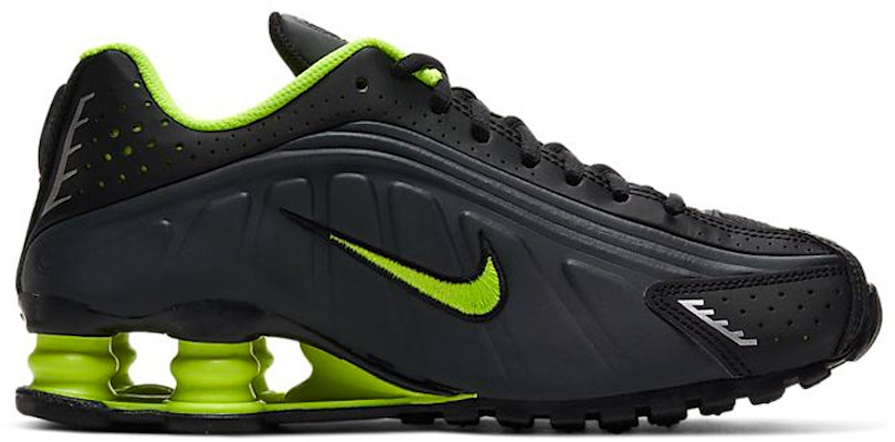 (Youth) Nike Shox R4 'Black Volt' CW2626-002 Order (Youth) Nike Shox R4 'Black Volt' CW2626-002
