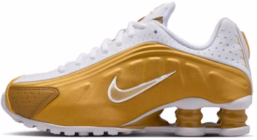 (Youth) Nike Shox R4 'Metallic Gold' CW2626-700 (Youth) Nike Shox R4 'Metallic Gold' CW2626-700