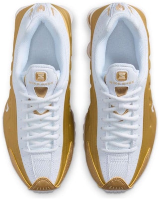 (Youth) Nike Shox R4 'Metallic Gold' CW2626-700 Order (Youth) Nike Shox R4 'Metallic Gold' CW2626-700