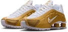 Shop (Youth) Nike Shox R4 'Metallic Gold' CW2626-700