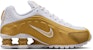 (Youth) Nike Shox R4 'Metallic Gold' CW2626-700
