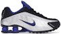(JR) Nike Shox R4 'Perak Metalik Biru Lumayan' BQ4000-002