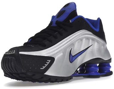 (JR) Nike Shox R4 'Plata Metálica Azul Racer' BQ4000-002 Lookbook (JR) Nike Shox R4 'Plata Metálica Azul Racer' BQ4000-002