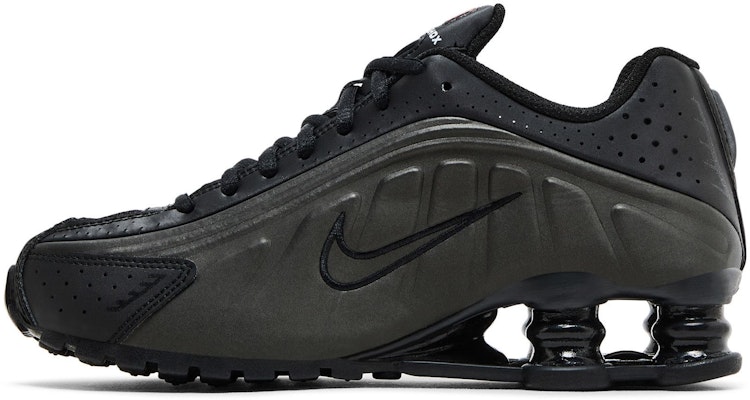 (Youth) Nike Shox R4 'Triple Black' CW2626-003 Lookbook (Youth) Nike Shox R4 'Triple Black' CW2626-003