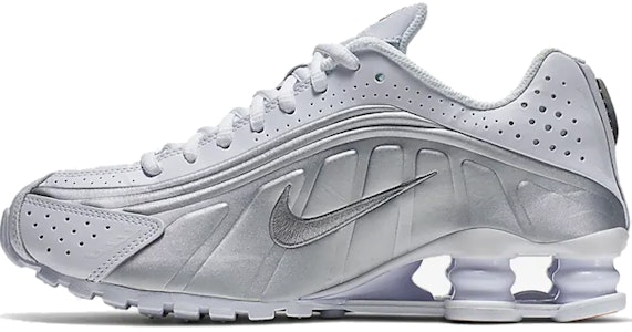 (JR) Nike Shox R4 'Putih Perak Metalik' BQ4000-100 Buy (JR) Nike Shox R4 'Putih Perak Metalik' BQ4000-100