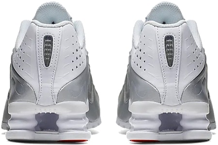 (JR) Nike Shox R4 'Putih Perak Metalik' BQ4000-100 Shop (JR) Nike Shox R4 'Putih Perak Metalik' BQ4000-100