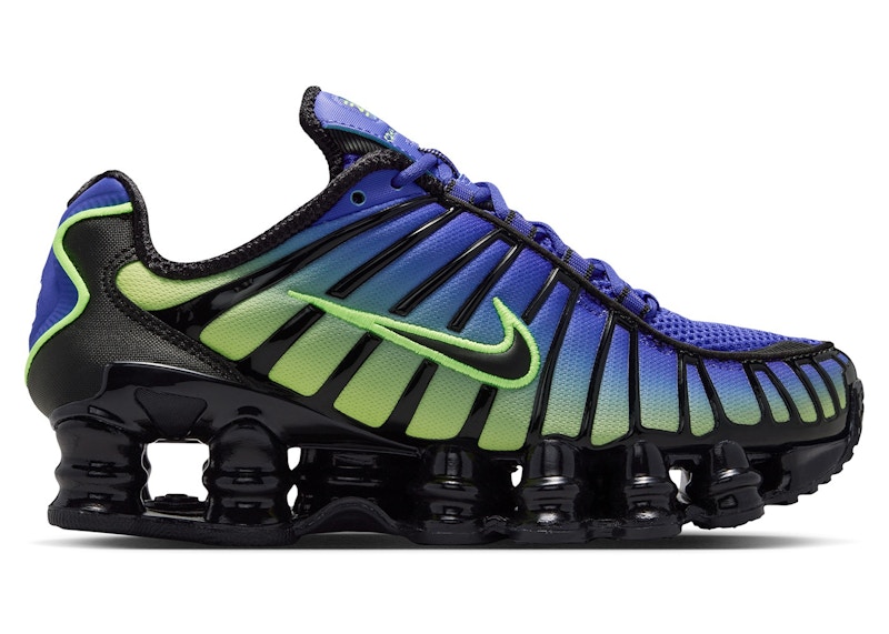 (Youth) Nike Shox TL Lapis Volt Ice Black IO4645-400