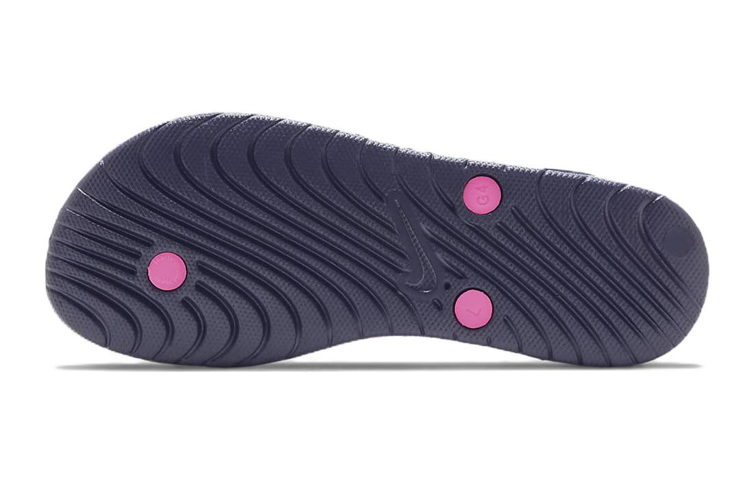 Shop (PS) Nike Solay Kasual Flip-Flop Kanak-Kanak 'Hitam Ungu' 882827-402