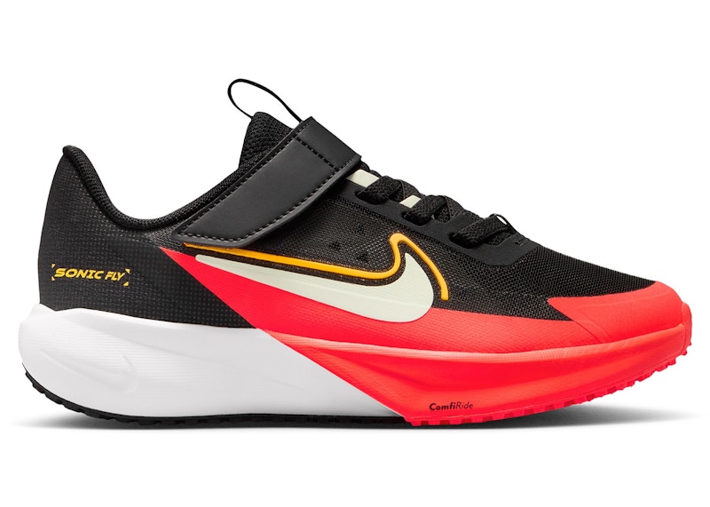 (Youth) Nike Sonic Fly 'Black Laser Orange' FZ0016-005