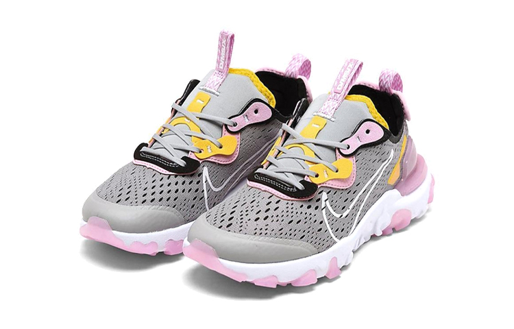 (Youth) Nike Sportswear React Vision Grey/Pink/Yellow 圖 2
