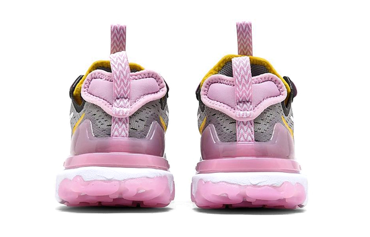 (Youth) Nike Sportswear React Vision Grey/Pink/Yellow 圖 4