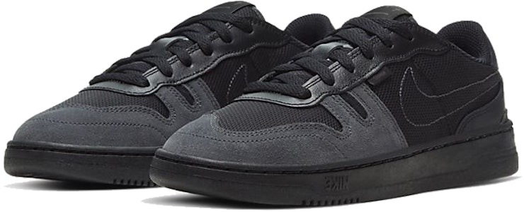 Nike Squash Type 低幫 板鞋 GS 黑灰 Lookbook Nike Squash Type 低幫 板鞋 GS 黑灰