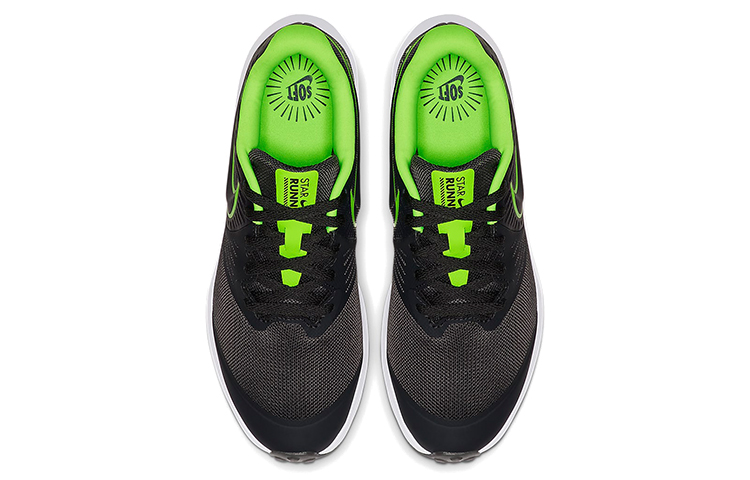 Shop (JR) Nike Star Runner 2 ''Nero Verde'' AQ3542-004