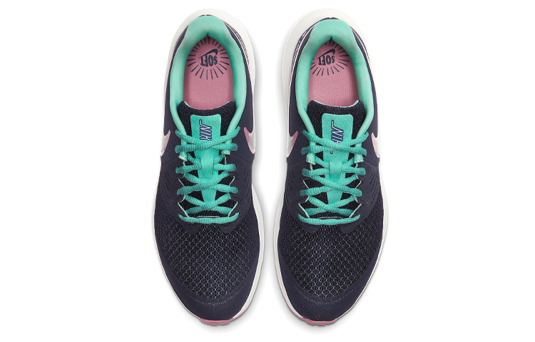 Shop (JR) Nike Star Runner 2 ''Schwarz Grün Pink'' CU4644-500