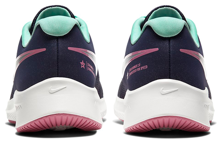 Purchase (JR) Nike Star Runner 2 ''Schwarz Grün Pink'' CU4644-500