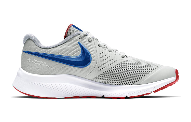 Order (JR) Nike Star Runner 2 'Kelabu Biru Merah' AQ3542-013