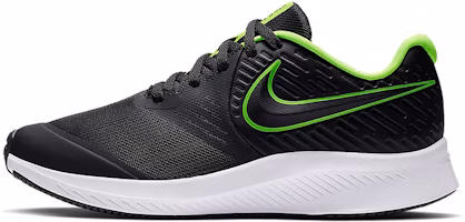 (Youth) Nike Star Runner 2 'Black Green' AQ3542-004 (Youth) Nike Star Runner 2 'Black Green' AQ3542-004