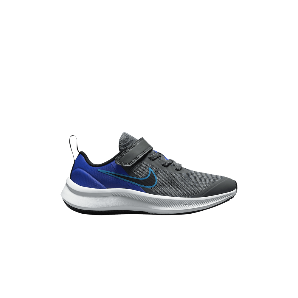 (Youth) Nike Star Runner 3 'Iron Grey Blue Lightning' DA2777-012
