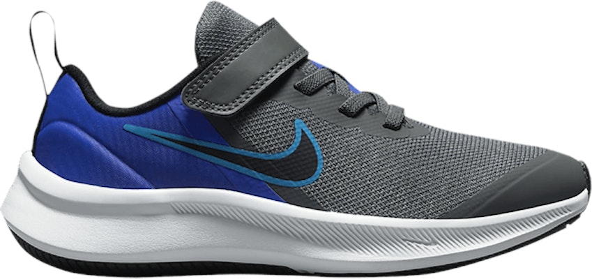 (Youth) Nike Star Runner 3 'Iron Grey Blue Lightning' DA2777-012 Buy (Youth) Nike Star Runner 3 'Iron Grey Blue Lightning' DA2777-012