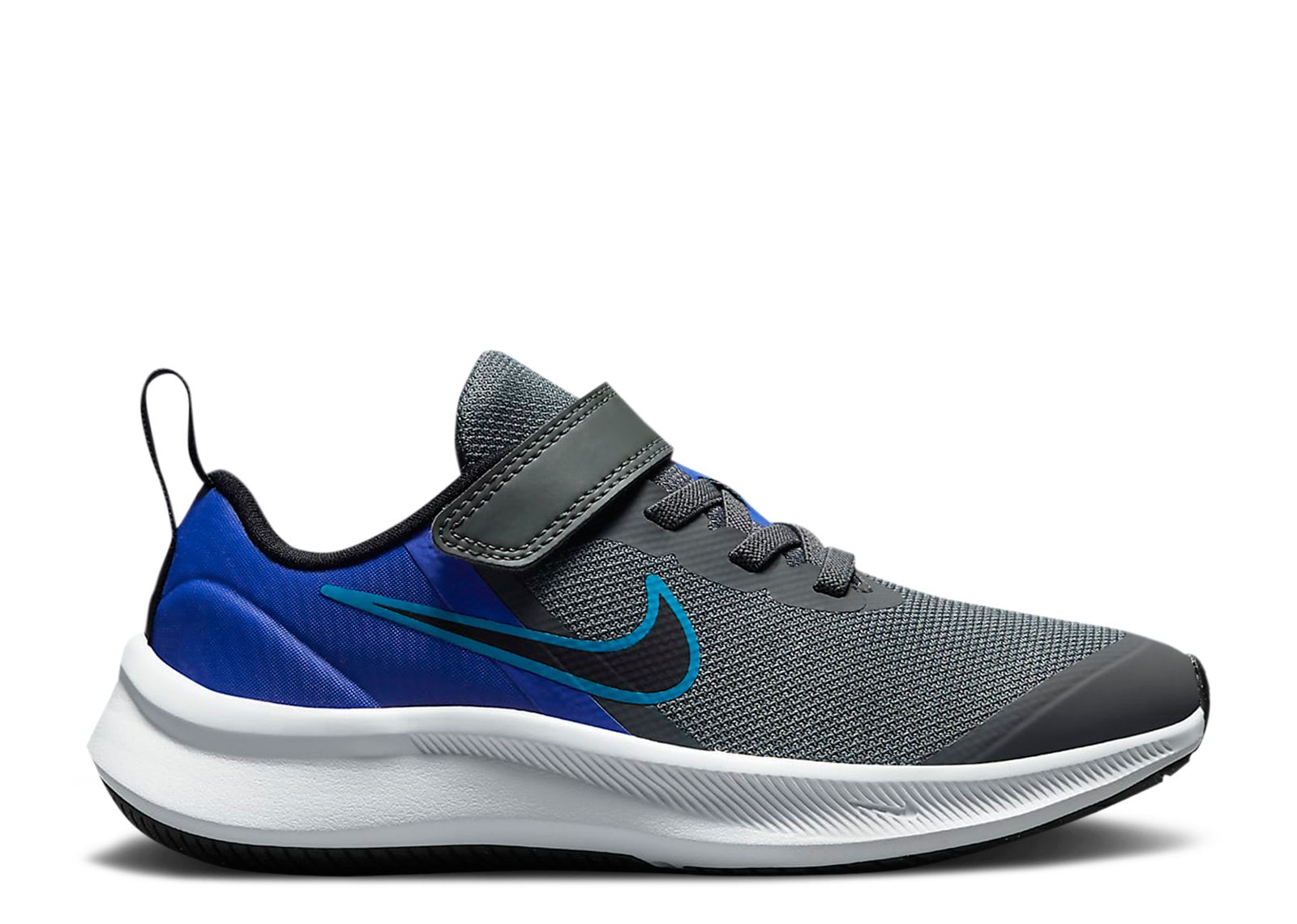 (Youth) Nike Star Runner 3 'Iron Grey Blue Lightning' DA2777-012