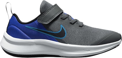 (Youth) Nike Star Runner 3 'Iron Grey Blue Lightning' DA2777-012 (Youth) Nike Star Runner 3 'Iron Grey Blue Lightning' DA2777-012