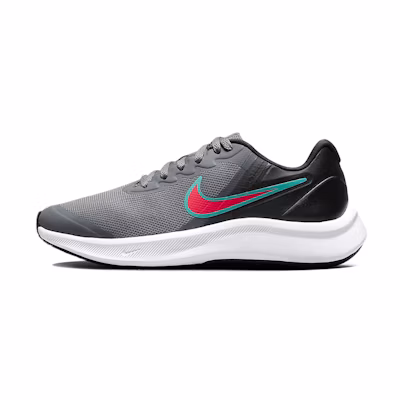 (Youth) Nike Star RNNR 3 'Smoke Grey Siren Red'