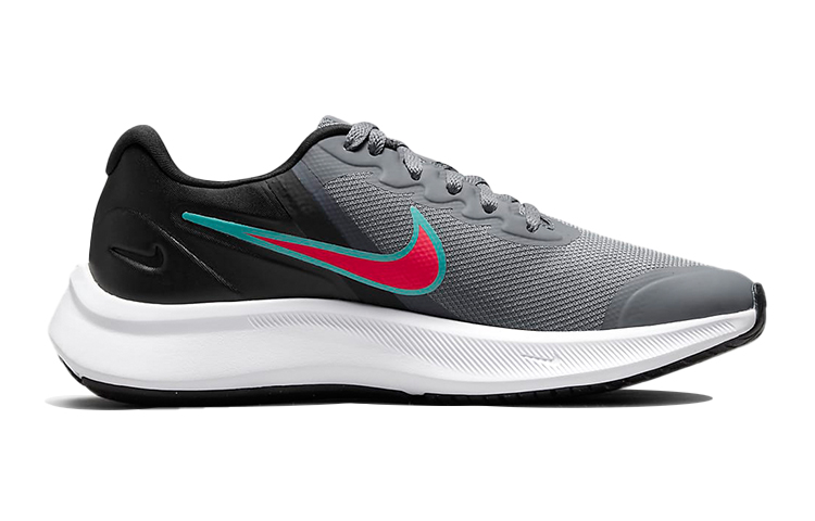 Order (JR) Nike Star Runner 3 ''Grijs Rook Siren Rood'' DA2776-008