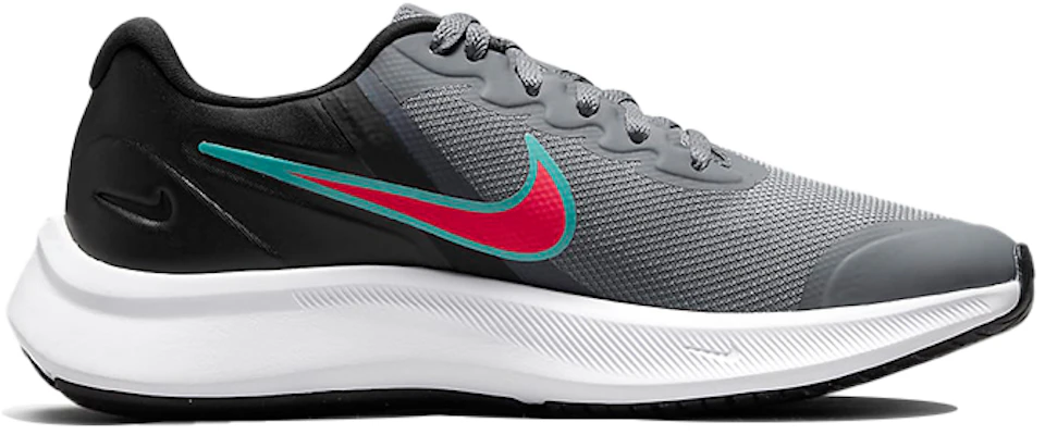 (JR) Nike Star Runner 3 ''Grijs Rook Siren Rood'' DA2776-008 Order (JR) Nike Star Runner 3 ''Grijs Rook Siren Rood'' DA2776-008