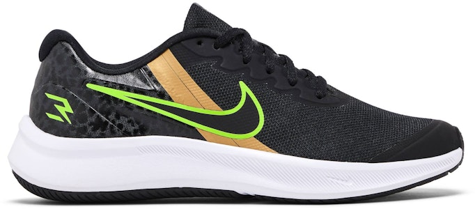 (JR) Nike Star Runner 3 RW 'Hitam Hijau Tindakan' DJ0720-001 Buy (JR) Nike Star Runner 3 RW 'Hitam Hijau Tindakan' DJ0720-001