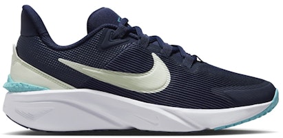 (Youth) Nike Star Runner 4 'Midnight Navy Volt Tint' DX7615-409 (Youth) Nike Star Runner 4 'Midnight Navy Volt Tint' DX7615-409