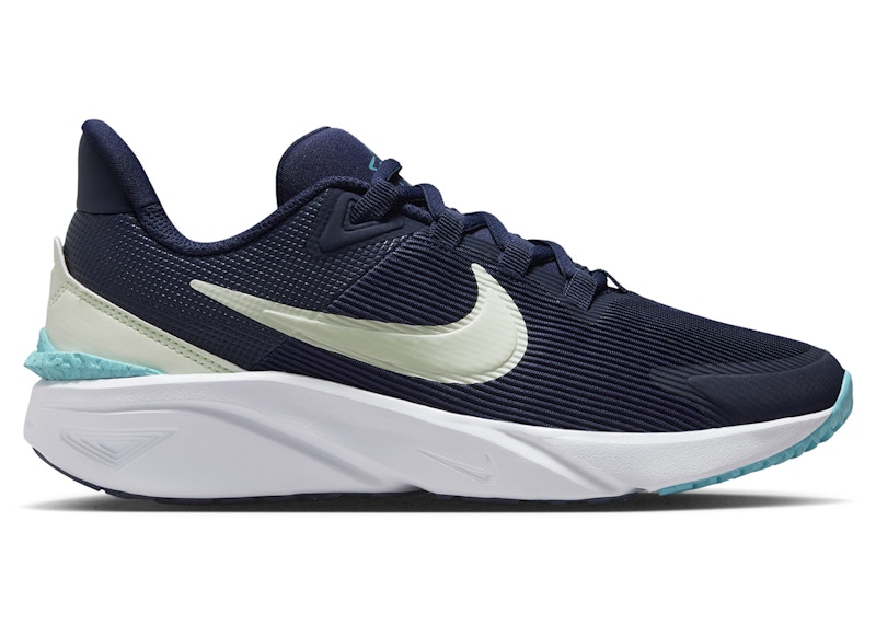 (Youth) Nike Star Runner 4 'Midnight Navy Volt Tint' DX7615-409