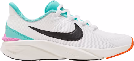 (Youth) Nike Star Runner 4 'White Teal Total Orange' HQ1187-101 (Youth) Nike Star Runner 4 'White Teal Total Orange' HQ1187-101