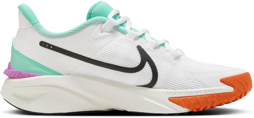 (Youth) Nike Star Runner 4 'White Teal Total Orange' HQ1187-101 Shop (Youth) Nike Star Runner 4 'White Teal Total Orange' HQ1187-101