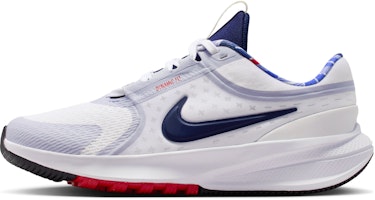 (Youth) Nike Star Runner 5 'White Midnight Navy Fire Red' IH7336-141 (Youth) Nike Star Runner 5 'White Midnight Navy Fire Red' IH7336-141