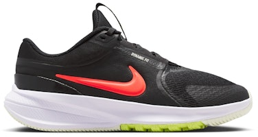 (Youth) Nike Star Runner 5 Black Volt Tint Bright Crimson HF7004-010 (Youth) Nike Star Runner 5 Black Volt Tint Bright Crimson HF7004-010