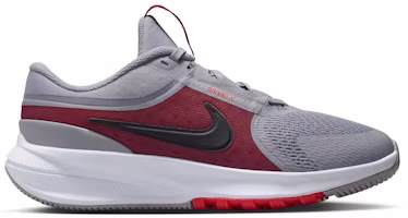 (Youth) Nike Star Runner 5 Summit White Team Red Black HF7004-100 (Youth) Nike Star Runner 5 Summit White Team Red Black HF7004-100