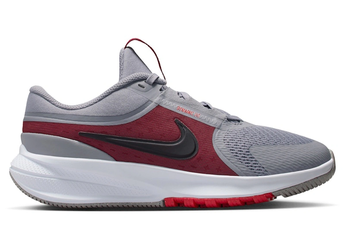 (Youth) Nike Star Runner 5 Summit White Team Red Black