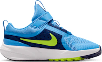 Lookbook (JR) Nike Star Runner 5 大學藍/深藍/足球灰/閃電黃 HF7005-400