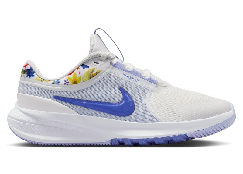 (Youth) Nike Star Runner 5 White Light Thistle Sapphire IM6742-100