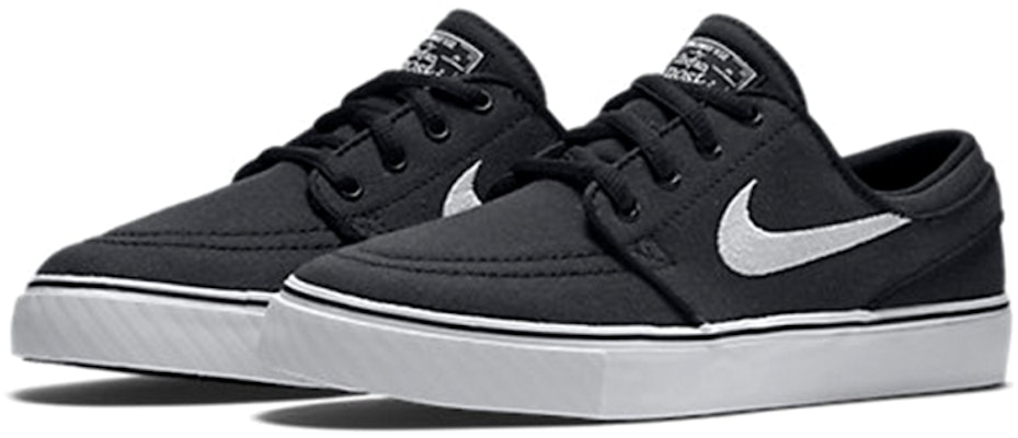 (Youth) Nike Stefan Janoski Canvas 'Black' 654861-001 Lookbook (Youth) Nike Stefan Janoski Canvas 'Black' 654861-001