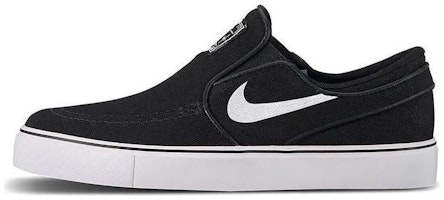 (Youth) Nike Stefan Janoski Canvas Slip SB 'Black' 882988-002 (Youth) Nike Stefan Janoski Canvas Slip SB 'Black' 882988-002