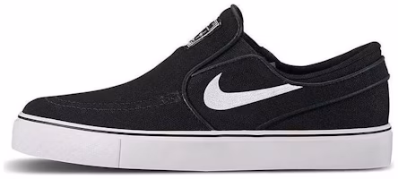 (Youth) Nike Stefan Janoski Canvas Slip SB 'Black' 882988-002 (Youth) Nike Stefan Janoski Canvas Slip SB 'Black' 882988-002