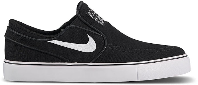 耐吉 SB Stefan Janoski 帆布低幫懶人鞋 GS 黑白 Order 耐吉 SB Stefan Janoski 帆布低幫懶人鞋 GS 黑白
