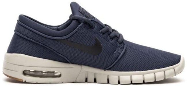 Nike SB Stefan Janoski Max 舒適耐磨 防滑 低筒 慢跑鞋 男款 深藍色 Order Nike SB Stefan Janoski Max 舒適耐磨 防滑 低筒 慢跑鞋 男款 深藍色