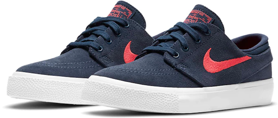 (JR) Nike Stefan Janoski SB ''Blu Mezzanotte Crimson'' 525104-414 Lookbook (JR) Nike Stefan Janoski SB ''Blu Mezzanotte Crimson'' 525104-414