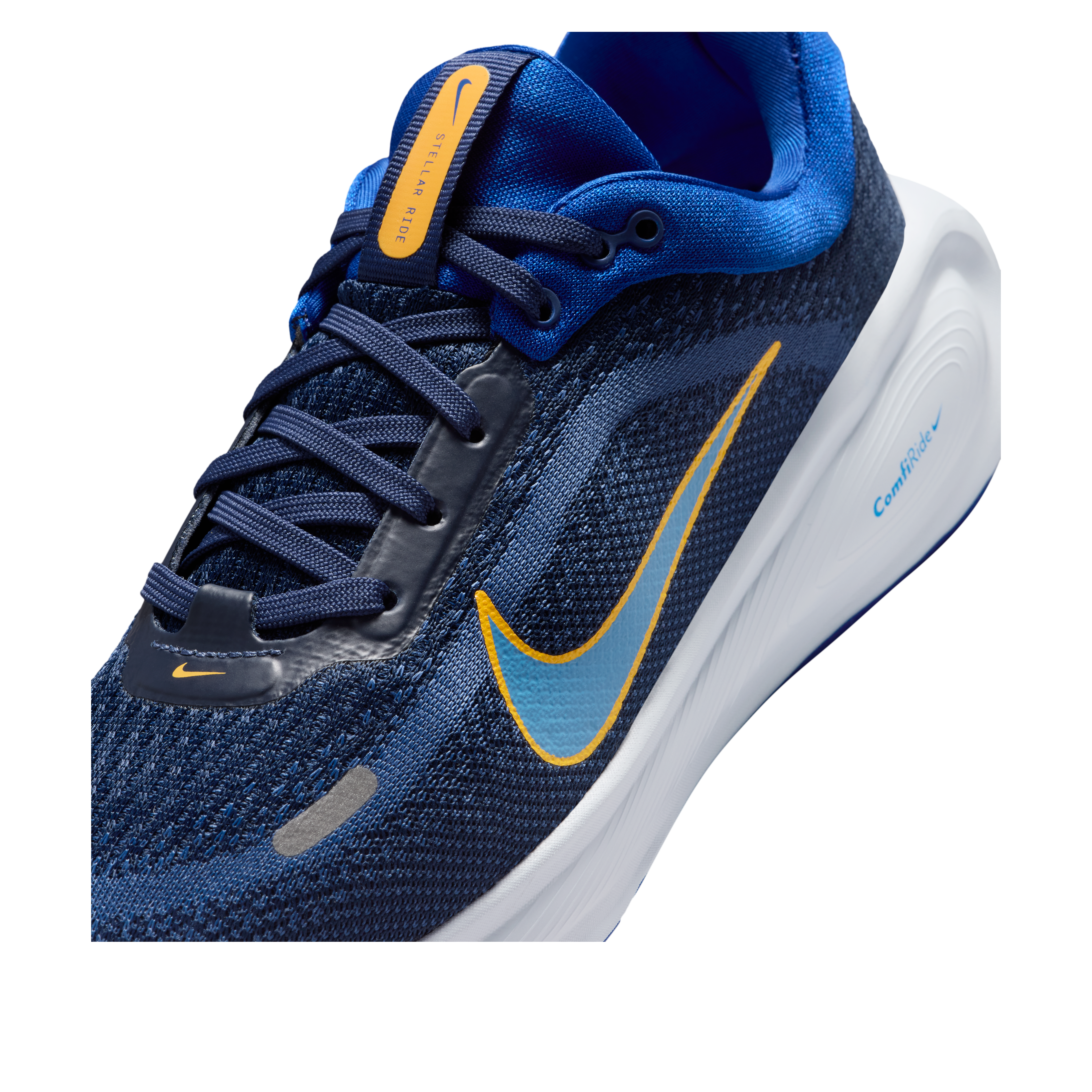 Sizing (JR) Nike Stellar Ride ''Royal Viejo Naranja Laser Azul Universitario'' HQ3266-403