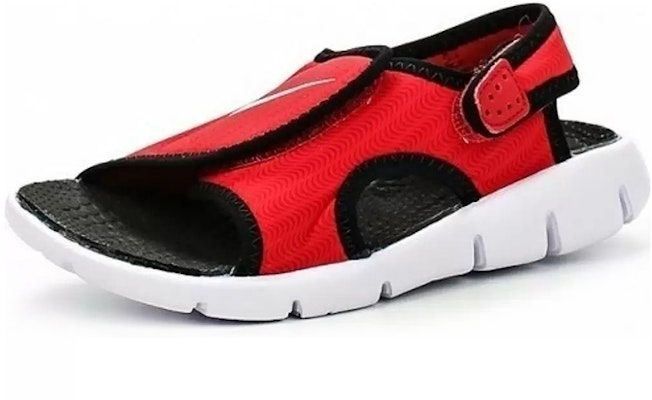 (Youth) Nike Sunray Adjust 4 Sandal Red/Black 386518-602 Lookbook (Youth) Nike Sunray Adjust 4 Sandal Red/Black 386518-602
