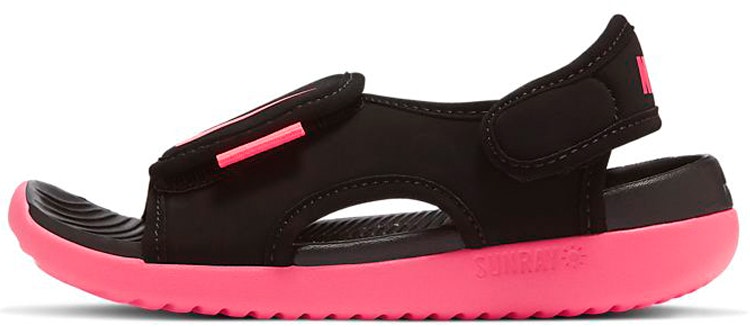 youth-nike-sunray-adjust-5-v2-black-racer-pink-db-9562-002