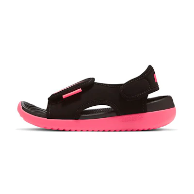 (Youth) Nike Sunray Adjust 5 V2 'Black Racer Pink'