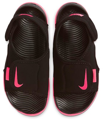 (Youth) Nike Sunray Adjust 5 V2 'Black Racer Pink' DB9562-002 Lookbook (Youth) Nike Sunray Adjust 5 V2 'Black Racer Pink' DB9562-002